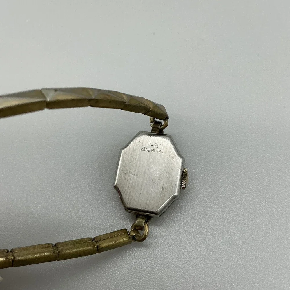 Vintage Kingston Womens Watch 16mm Cream Dial Gold Tone 17 Jewels Manual